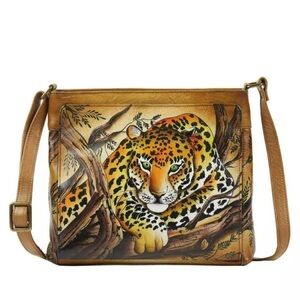 NWT Anushka Leopard Crossbody